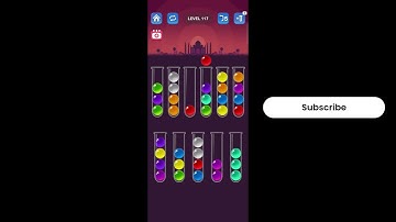 Ball Sort Puzzle Level 117 | Ball Sort Puzzle Color Game Level 117