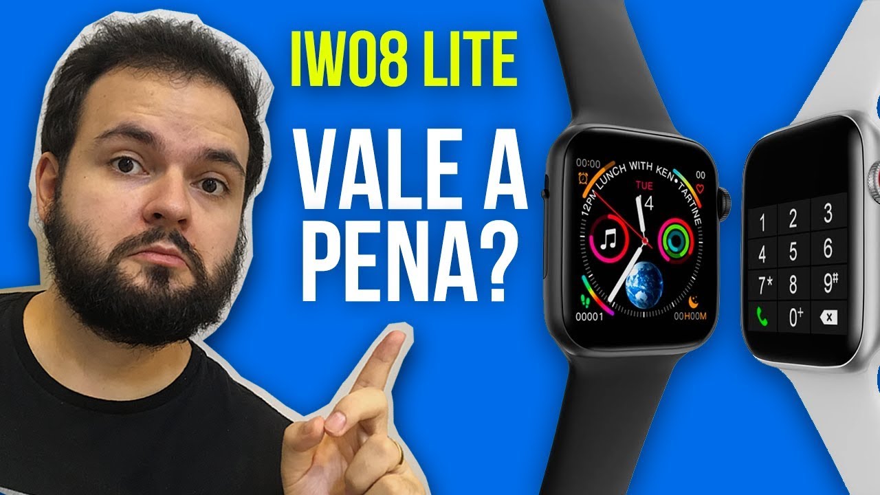 Smartwatch IWO 8 Lite Unboxing Review 