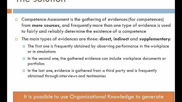 A Semantic Approach for Improving Competence Assessment in Organizations