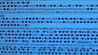 Weird computer glitch.AVI