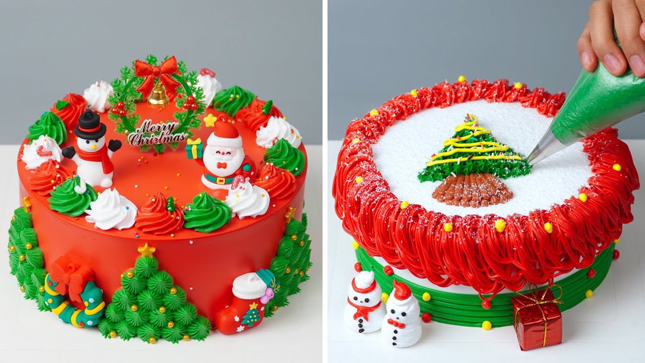 Stunning Cake Decorating Ideas For Christmas Day ⛄ Tasty Cake Making ...