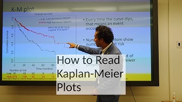 How to read Kaplan-Meier plots