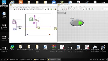 Labview - Arduino - Proteus