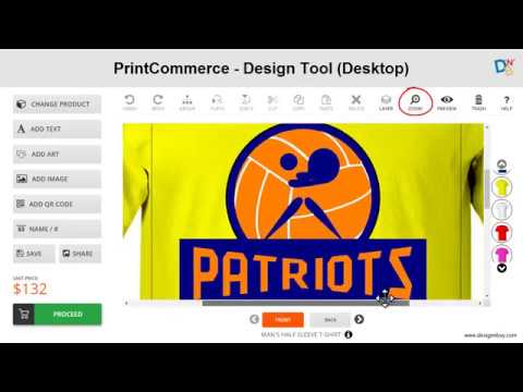 PrintCommerce Design Tool Software for Desktop | Product Designing Software for  Customize Products