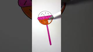 Relaxing ASMR Coloring 🍭 #art #coloringadventure #asmr #coloring