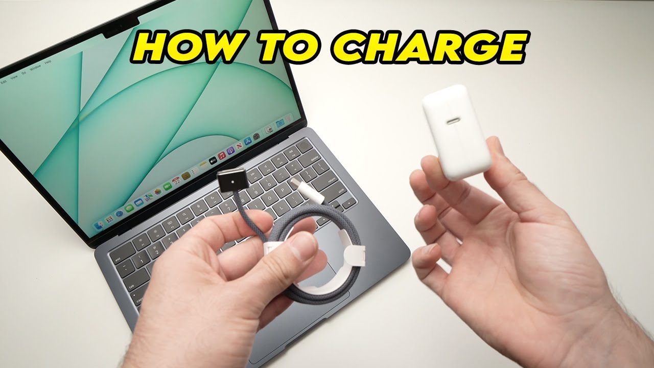 How to Charge MacBook Air M2 (Many Ways!) - YouTube