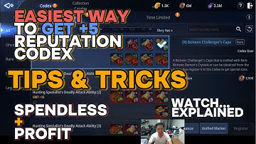 MIR4: CODEX TIPS AND TRICKS 2025