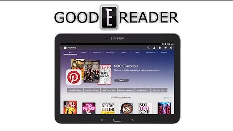 Samsung Galaxy Tab 4 Nook 10.1" Unboxing