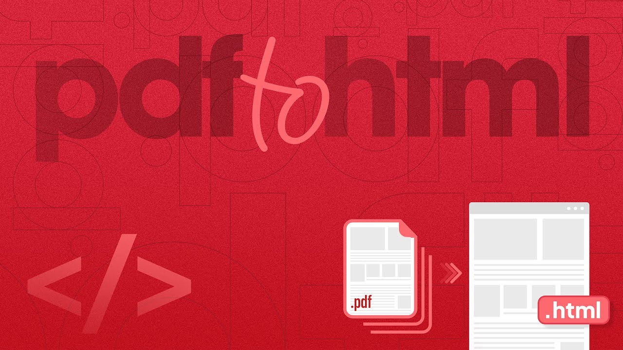 Convert PDF to HTML for Free with PDF Export - YouTube