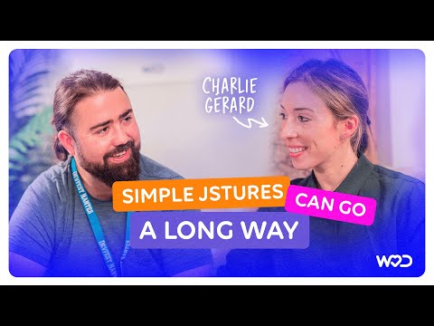 SIMPLE JSTURES CAN GO A LONG WAY - Charlie Gérard est l&#039;invitée de l&#039;ENTRETIEN