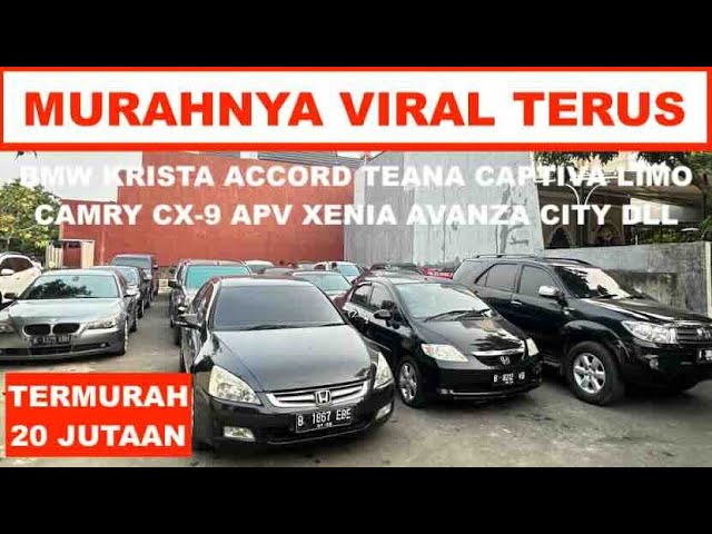 Cash 20 Jutaan Murahnya Viral Terus di Bawah Pasar Ramah di Kantong Mobil Bekas HSR Berkah Mobilindo class=