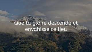 Video thumbnail of "QUE TA GLOIRE DESCENDE - DEREK JONES"