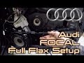 Focal PS 165f3 + Focal PS 165f into an Audi A6