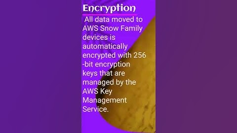 ⛄AWS Snow Family: Bringing the Cloud to You❄️