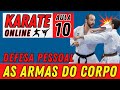 Karate online  aula 10   defesa pessoal em curta distncia  cotovelo e mo aberta