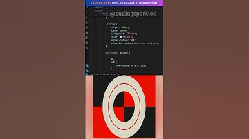 Conic Gradient and Box Shadow Animation | HTML CSS | #htmlcss #cssanimations #coding  #shorts