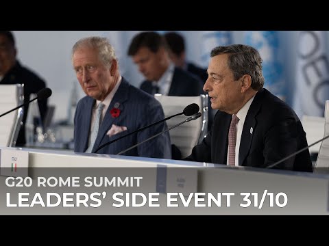 G20 Summit, Leaders’ side event “The role of the private sector in the fight against climate change”