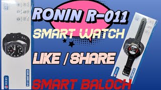 RONIN R-011 UNBOXING|SMARTWATCH|ALWAYS ON DISPLAY|