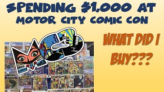 2023 Motor City Comic Con - What can I buy for $1,000?