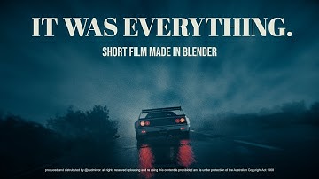 It was everything | Blender animation (Ferrari F40)