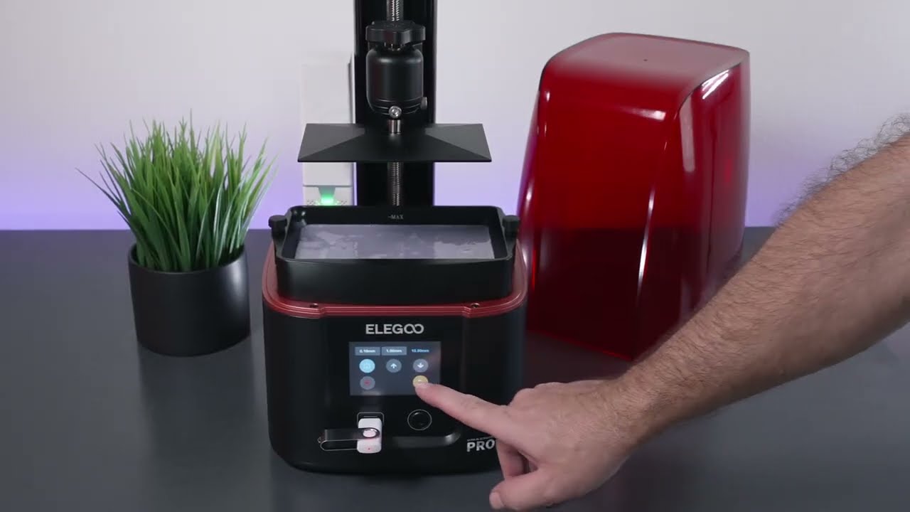 Elegoo Mars 3 Pro - 3D Printer - Setup & Print 