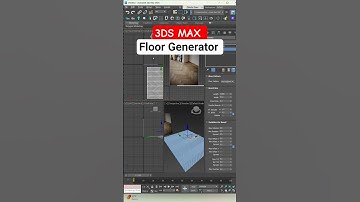 ✅ Floor Generator in 3ds Max 🧱 | Realistic Wooden Floor & Tiles | Quick Tip