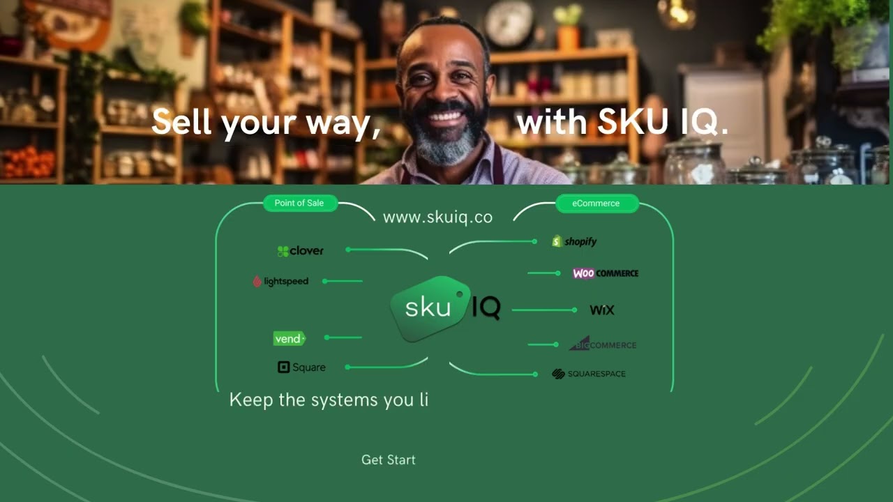 Sell your way, with SKU IQ!