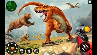 Dinosaur Simulator Games -  Jogos de Caça Dinossauros Android Gameplay screenshot 3