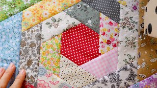 : Amazing patchwork from scrap fabric | sewing idea