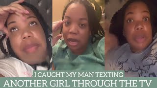 I Caught My Man Texting Another Lady Through The TV #storytime #cheatingspouse  #screenmirroring Profile