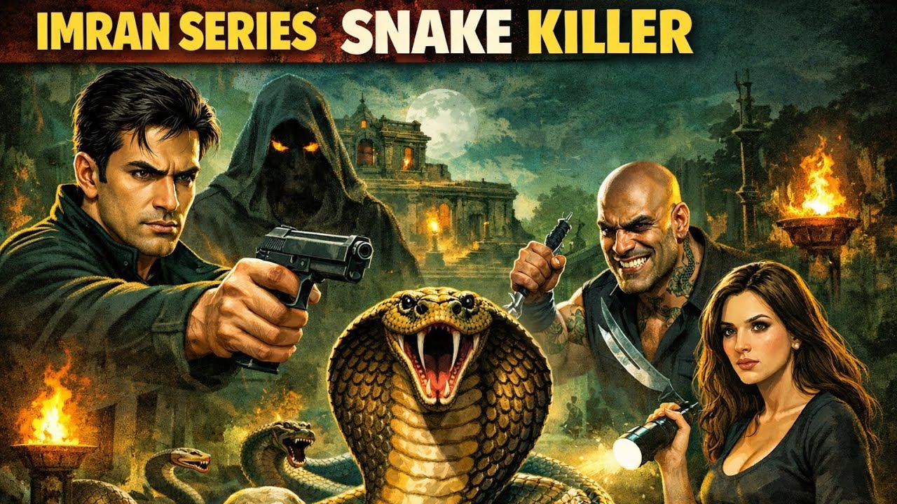 SNAKE KILLER | Full Urdu Action Thriller | Imran Series Complete Audio Story