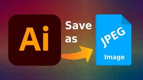How to Save an Illustrator File as a JPEG