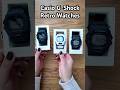 Casio G-Shock Men’s Watches #retro #tough #comparison