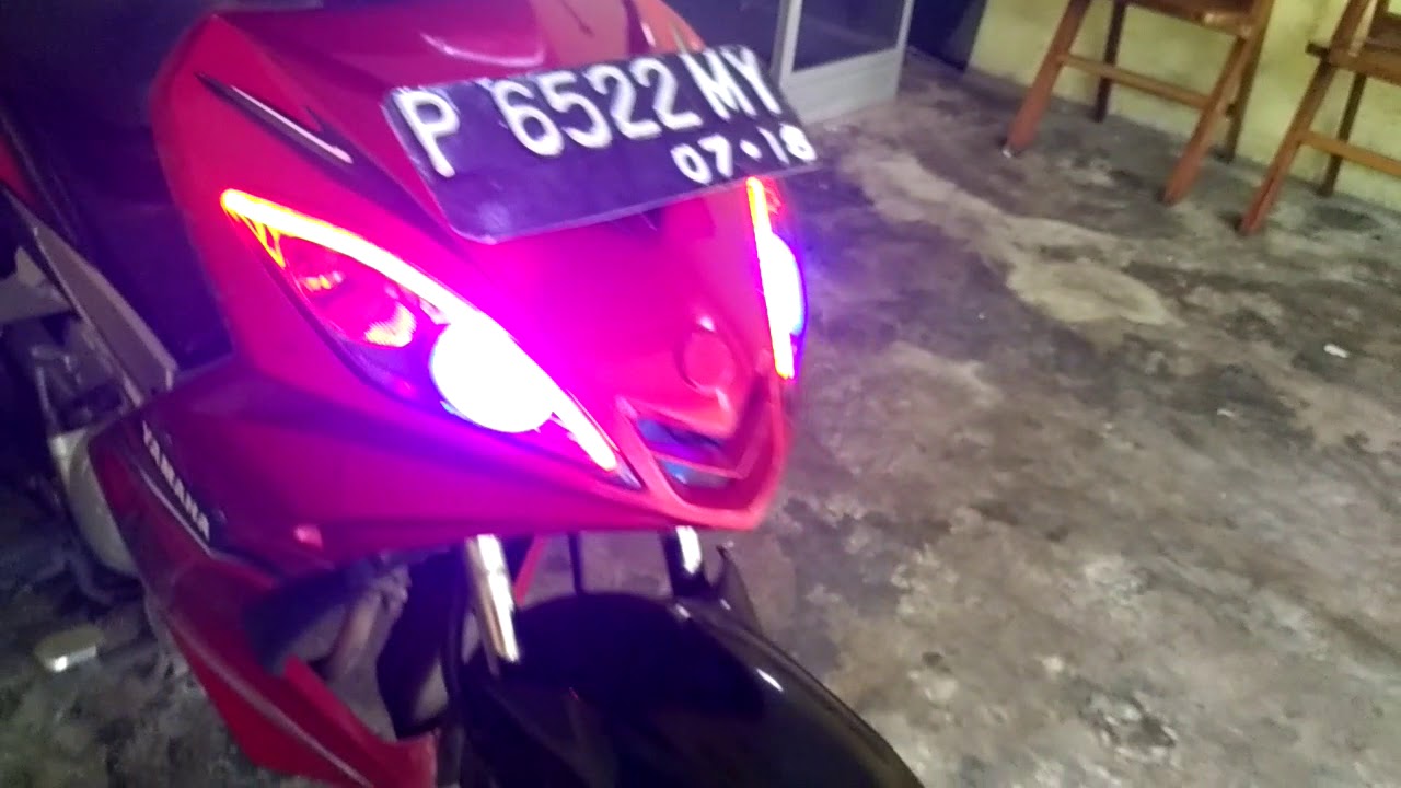 Modifikasi Jupiter Mx 135 Old Lama Full Led Depan Klakson 22