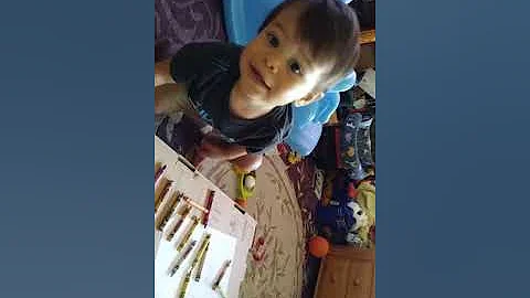 Sebastian coloring and talking