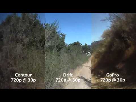 Comparison Drift HD170 vs Contour HD vs GoPro HD | Action Cameras South Africa
