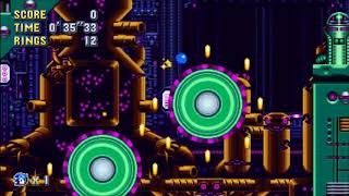 Sonic Mania (PC) - Metallic Madness 2 Sonic: 1'03"05 (Speed Run)