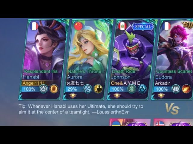 Hanabi x Johnson combo