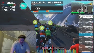 Zwift Race: Sprint finish!