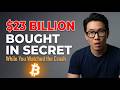 Bitcoin Bled 45% — While $23 Billion Moved in the Shadows