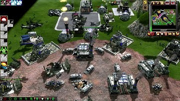 SUPER NUKE - Fallout MOD , C&C 3 Tiberium wars mod , 2v3 vs Advanced Ai , online Gameplay