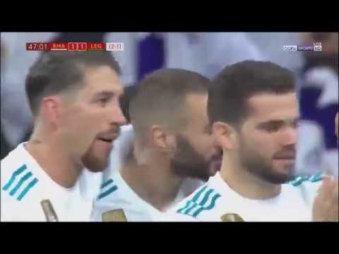 Real Madrid 1 – 2 Leganes (Copa del Rey) Highlights January 25, 2018