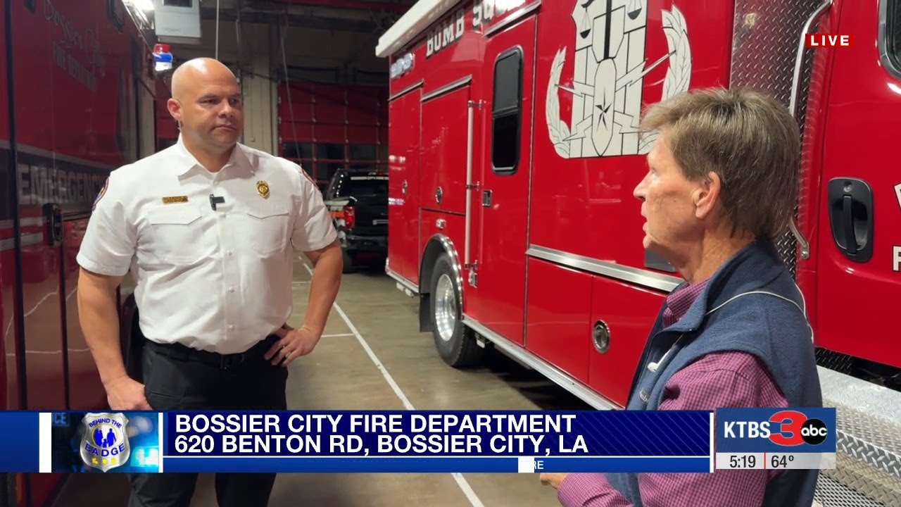 Behind the Badge: Bossier Fire chief