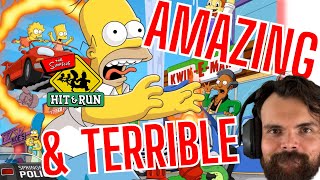 The SIMPSONS: HIT & RUN is BRILLIANT and also VERY VERY BAD