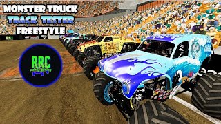 MONSTER TRUCK Monster Jam TRACK TESTER Freestyle Series With RRC Family Gaming! #1