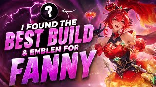 I Found The Best Build For FANNY in Solo Rank | #fanny 
