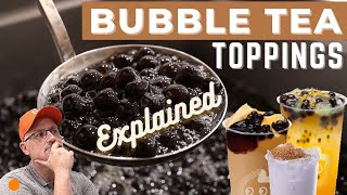 Bubble Tea Toppings Explained (CoCo Fresh Tea and Juice Hobart)