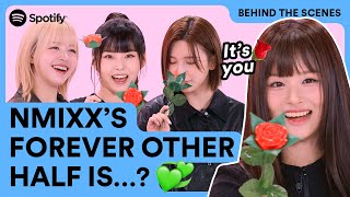 NMIXX brags about their other halvesㅣBehind the Scenes