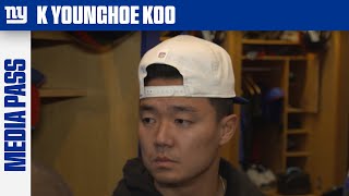 Younghoe Koo on Staying Ready | New York Giants