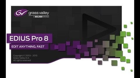 Edius 8.53 Channa Mereya Tutorial Part 01